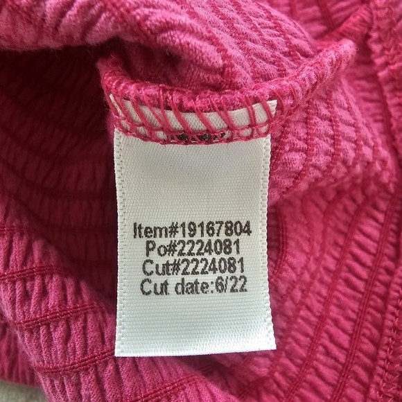 Torrid Festi Smocked Jersey Seamed Corset Tank Top 3X Pink Barbiecore - Picture 8 of 11